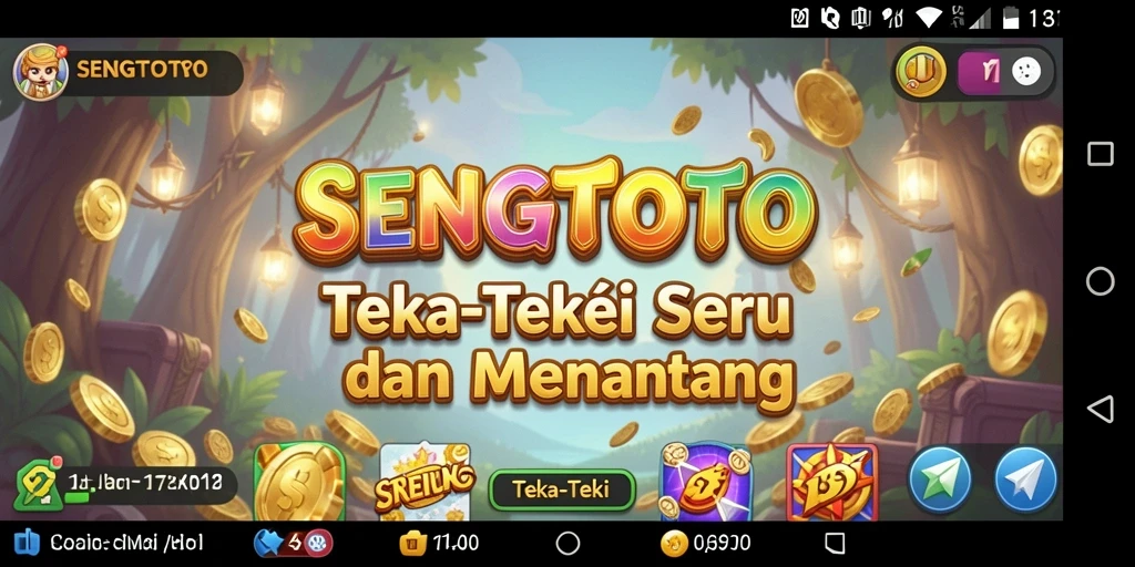 Antarmuka SENGTOTO yang menarik dan penuh warna.