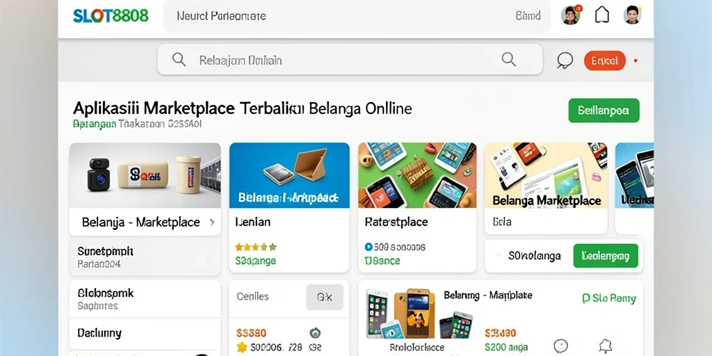 Antarmuka utama SLOT8808 dengan berbagai penawaran menarik.